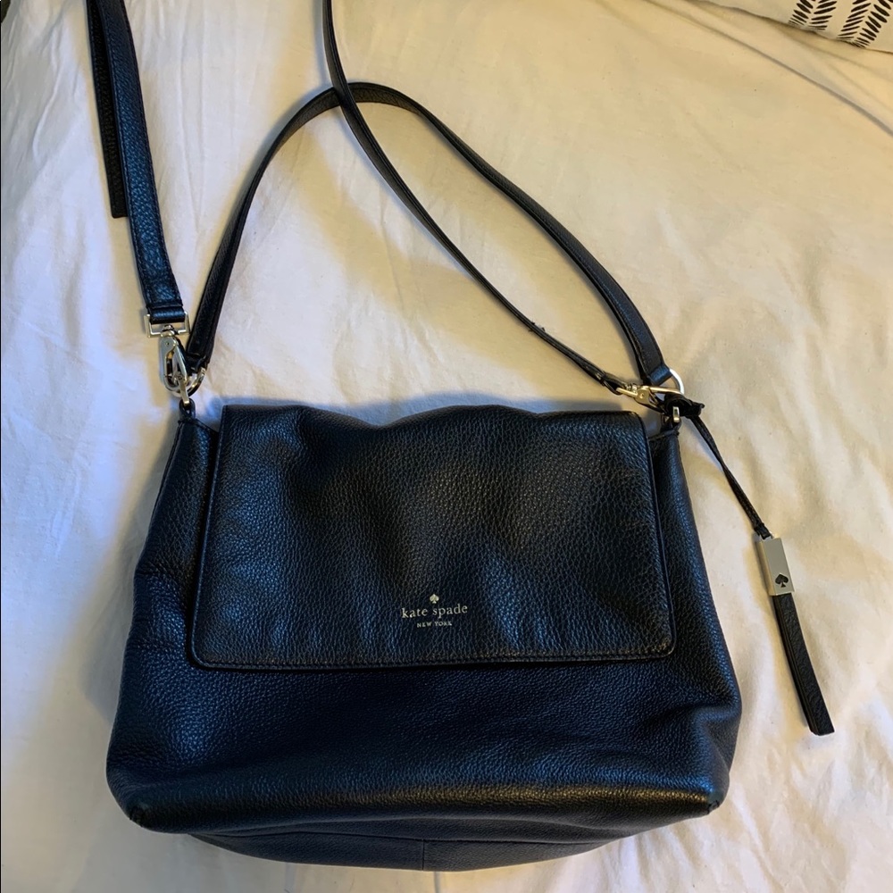 Kate Spade Daveigh Black Leather Crossbody